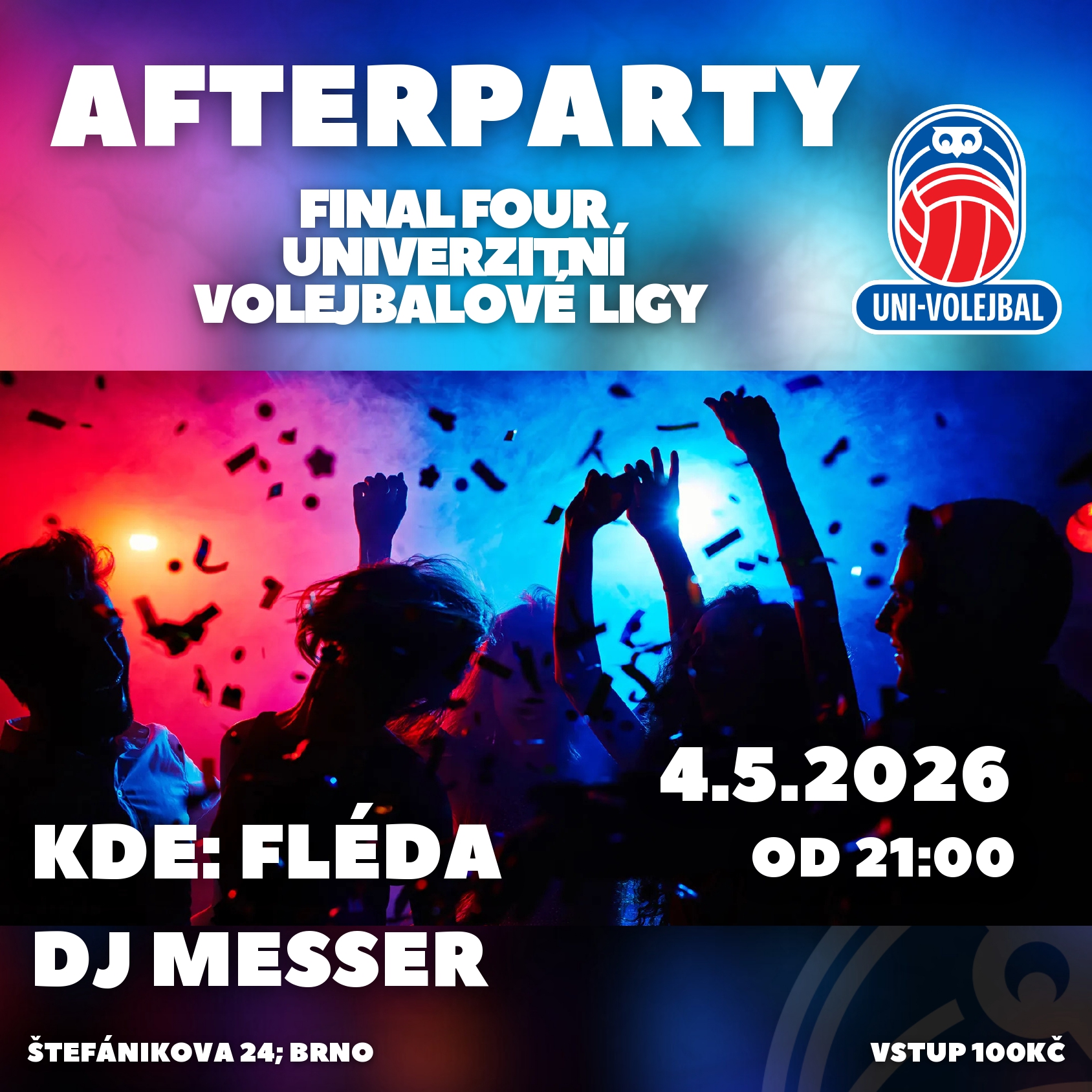FINAL FOUR Univerzitní volejbalové ligy 2026