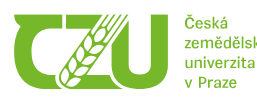 Logo Česká zemědělská univerzita v Praze